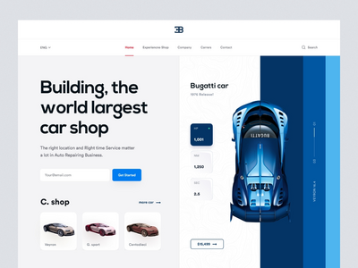 汽车店头设计(Car Shop Header Design)