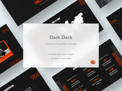 黑暗 - 终极演示模板(Dark - Ultimate Presentation Template)