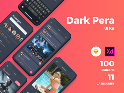 DarkPera UI 套件(DarkPera UI Kit)