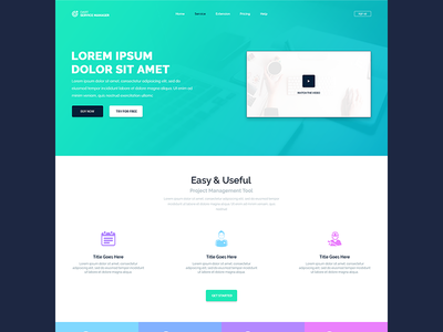 飞镖着陆 PSD 模板(Dart Landing PSD Template)