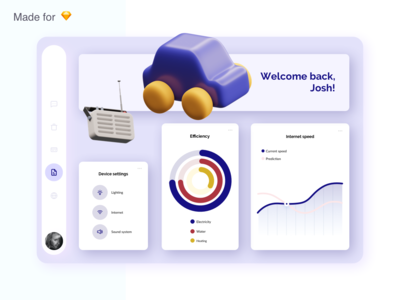 智能家居仪表板(Smart Home Dashboard)