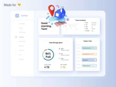 团队管理仪表板(Team Management Dashboard)