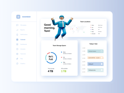 团队管理仪表板(Team Management Dashboard)