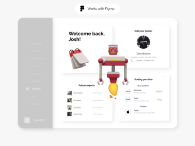 Figma 的股票仪表板(Stocks Dashboard for Figma)