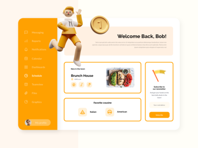 食品订购仪表板(Food Ordering Dashboard)