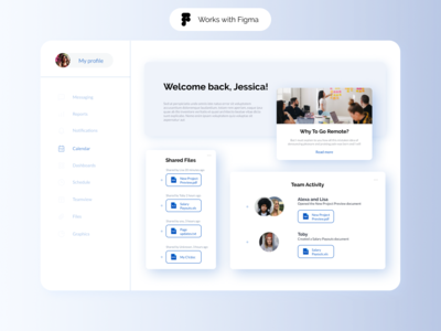 Figma 的团队管理仪表板(Team Management Dashboard for Figma)
