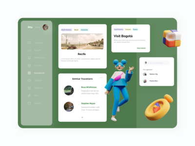 旅行仪表板(Travel Dashboard)