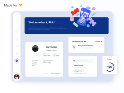 医疗仪表板(Medical Dashboard)