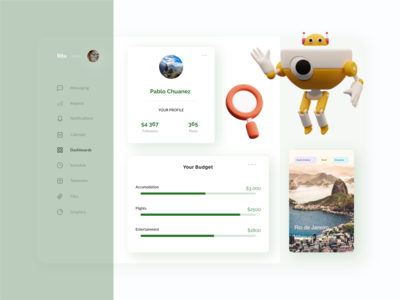 旅行仪表板(Travel Dashboard)
