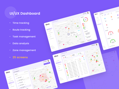 仪表板 UI 套件 - 废物管理(Dashboard UI kits -  Waste management)