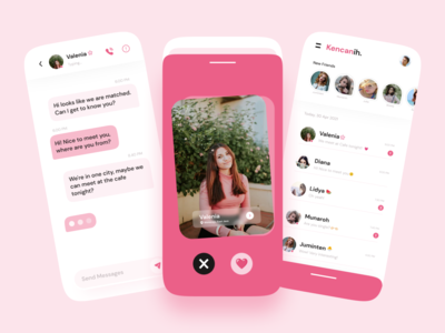 约会应用💗 - UI Mobile(Dating App 💗 - UI Mobile)