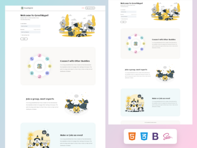 宠物护理网站 Figma & HTML 模板(Pet Care Website Figma & HTML Template)