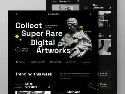 NFT 登陆页面(NFT Landing page)