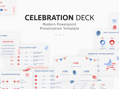 庆典PowerPoint演示模板(Celebration PowerPoint Presentation Template)