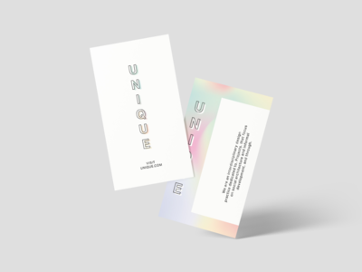 现代名片设计(Modern Business Card Design)