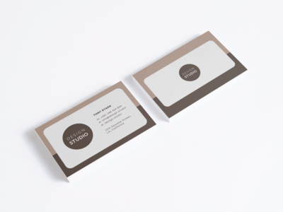 现代名片设计(Modern Business Card Design)