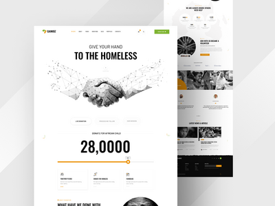 慈善和捐赠 Figma 模板(Charity & Donation Figma Template)