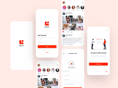 饲料社交移动应用(Feed Social Mobile App)