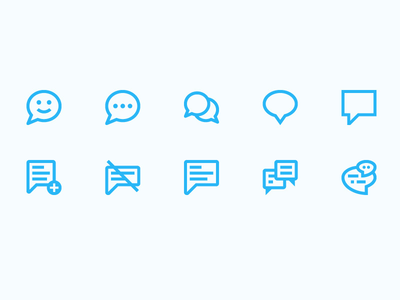 聊天图标(Chat Icons)