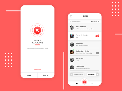 聊天应用界面(Chat App UI)