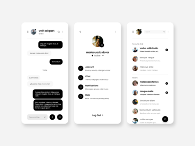 iOS 的聊天应用程序概念(Chatting app concept for iOS)