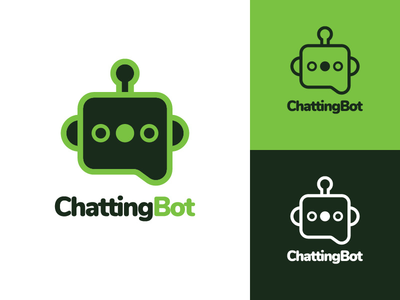 聊天机器人标志设计(Chatting Bot Logo Design)