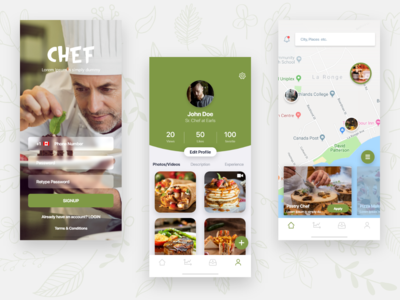 餐厅应用程序设计(App Design For Restaurants)