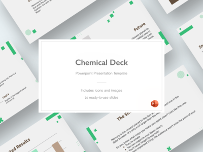 化学甲板 - 终极演示模板(Chemical Deck - Ultimate Presentation Template)