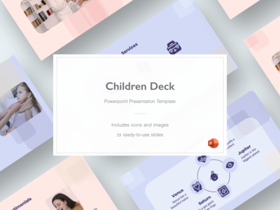 儿童 - 终极演示模板(Children - Ultimate Presentation Template)