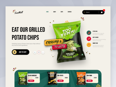 消费者食品探索网站设计(Consumer Food Exploration Website Design)