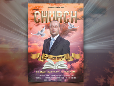 教会传单 Vol.01(Church Flyer Vol.01)