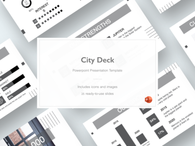 城市 - 终极演示模板(City - Ultimate Presentation Template)