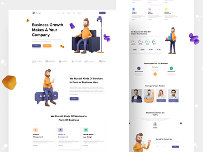 Doangor - 业务登陆页面(Doangor - Business Landing Page)