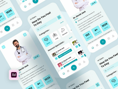 医生预约预约应用程序(Doctor Appointment Booking App)