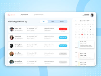 医生仪表板(Doctor Dashboard)