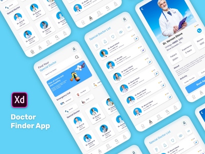 医生查找应用程序(Doctor Finder App)
