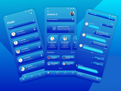 医生按摩顾问移动应用程序。(Doctor Massage Consultant Mobile App.)