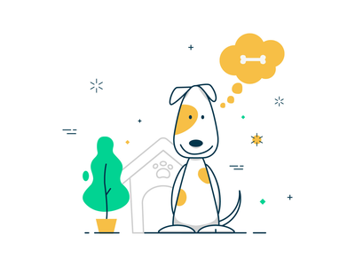 狗图(Dog Illustration)