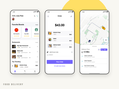 外卖🥪(Food Delivery 🥪)