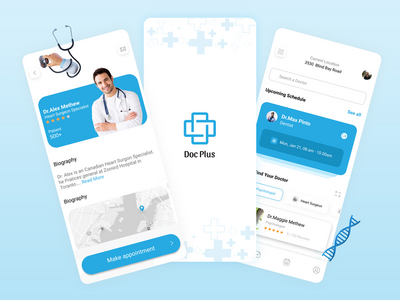获得出色的页面设计以创建出色的医生应用程序(Get Outstanding Page Designs to Create a Spectacular Doctor App)