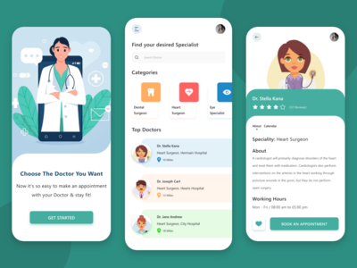 医生预约应用程序(Doctor Appointment App)