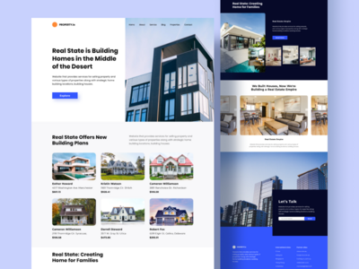 Property.io - 真实状态登陆页面(Property.io - Real State Landing Page)