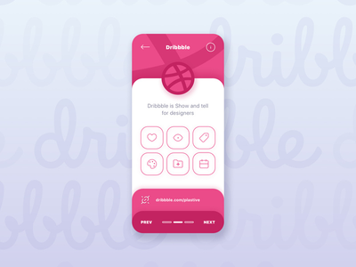 Plastive 首次运球(Dribbble Debut Shot By Plastive)