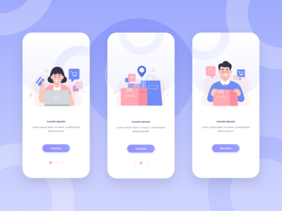 购买在线入职应用程序屏幕(Purchase online onboarding app screens)