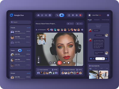 Google Duo 重新设计(Google Duo Redesign)