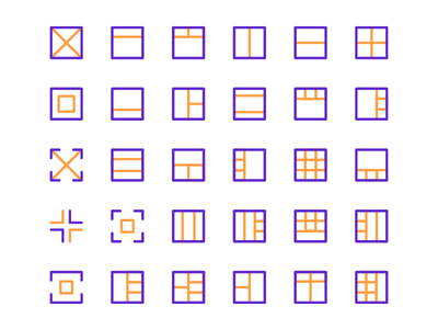 双色调布局和网格(Duotone Layout and Grid)