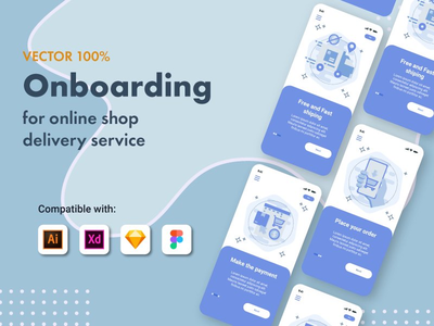 网上商店送货服务的入职培训(Onboarding for online shop delivery service)