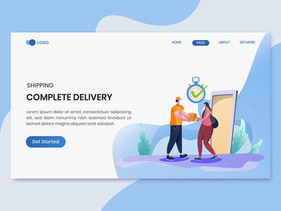 交付服务 - 标题登陆页面(Delivery Services - Header Landing Page)