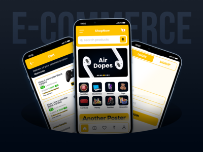 适用于 Android 和 IOS 的电子商务应用程序 UI 概念(E-commerce App UI Concept for Android and IOS)