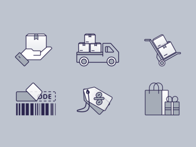 电子商务图标📦（第 1 部分）(E-commerce icons📦 (Part 1))